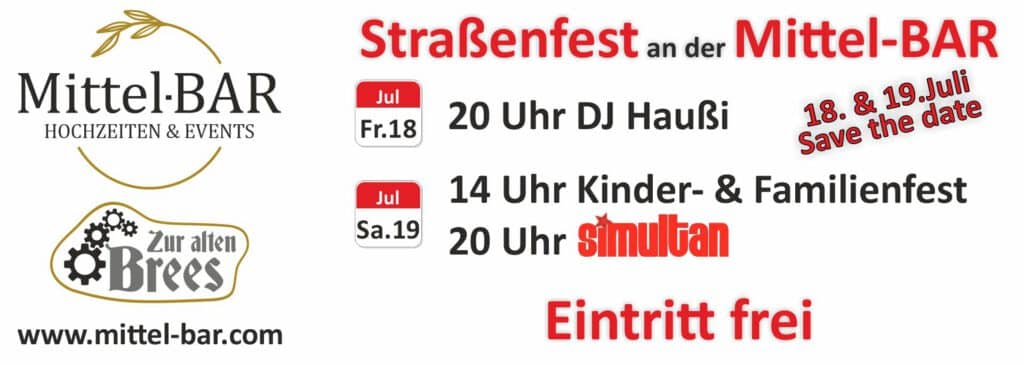 Banner PIC Straßenfest 2025